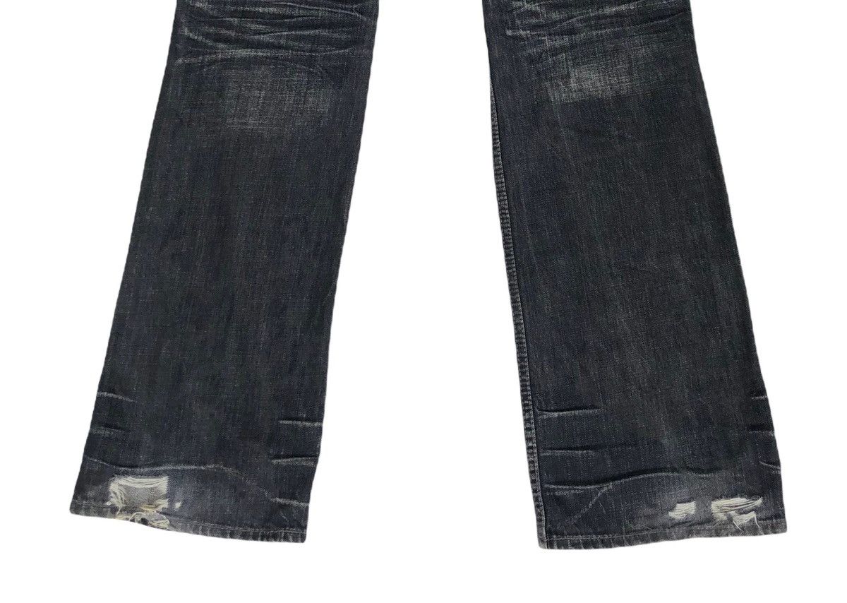 Japanese Brand 🔥Japanese Nicole For Men Distressed Flare Jeans🔥 Size US 34 / EU 50 - 5 Thumbnail