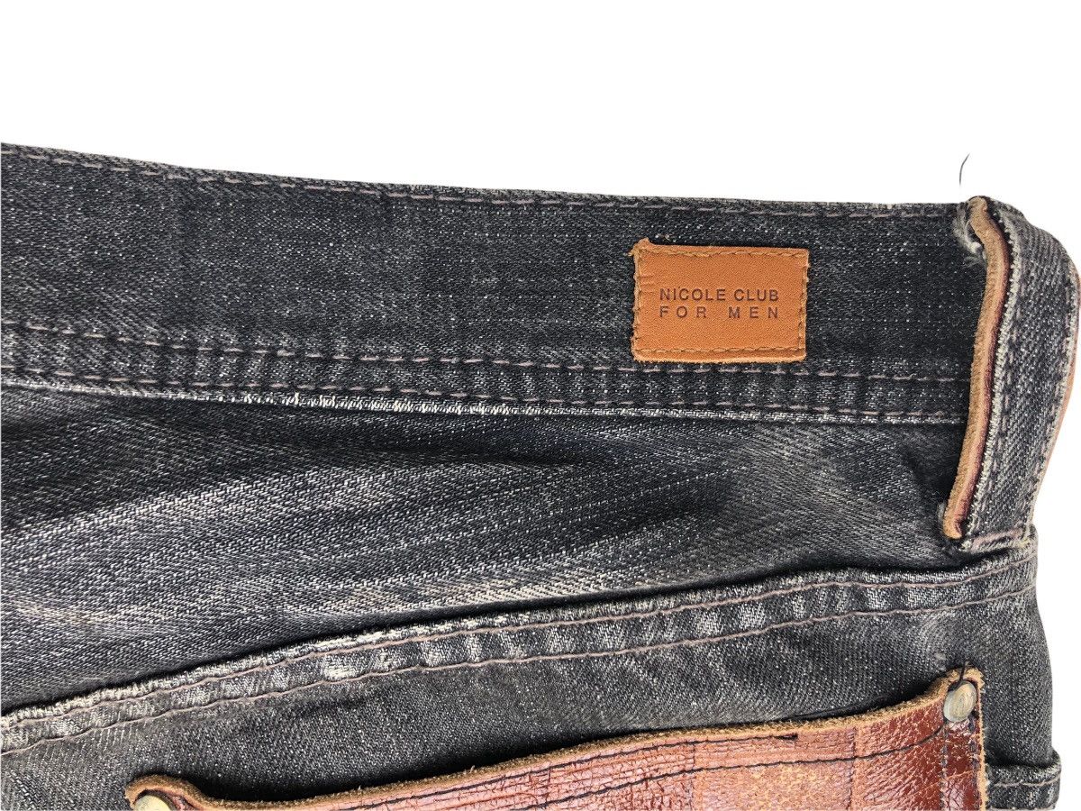 Japanese Brand 🔥Japanese Nicole For Men Distressed Flare Jeans🔥 Size US 34 / EU 50 - 7 Thumbnail
