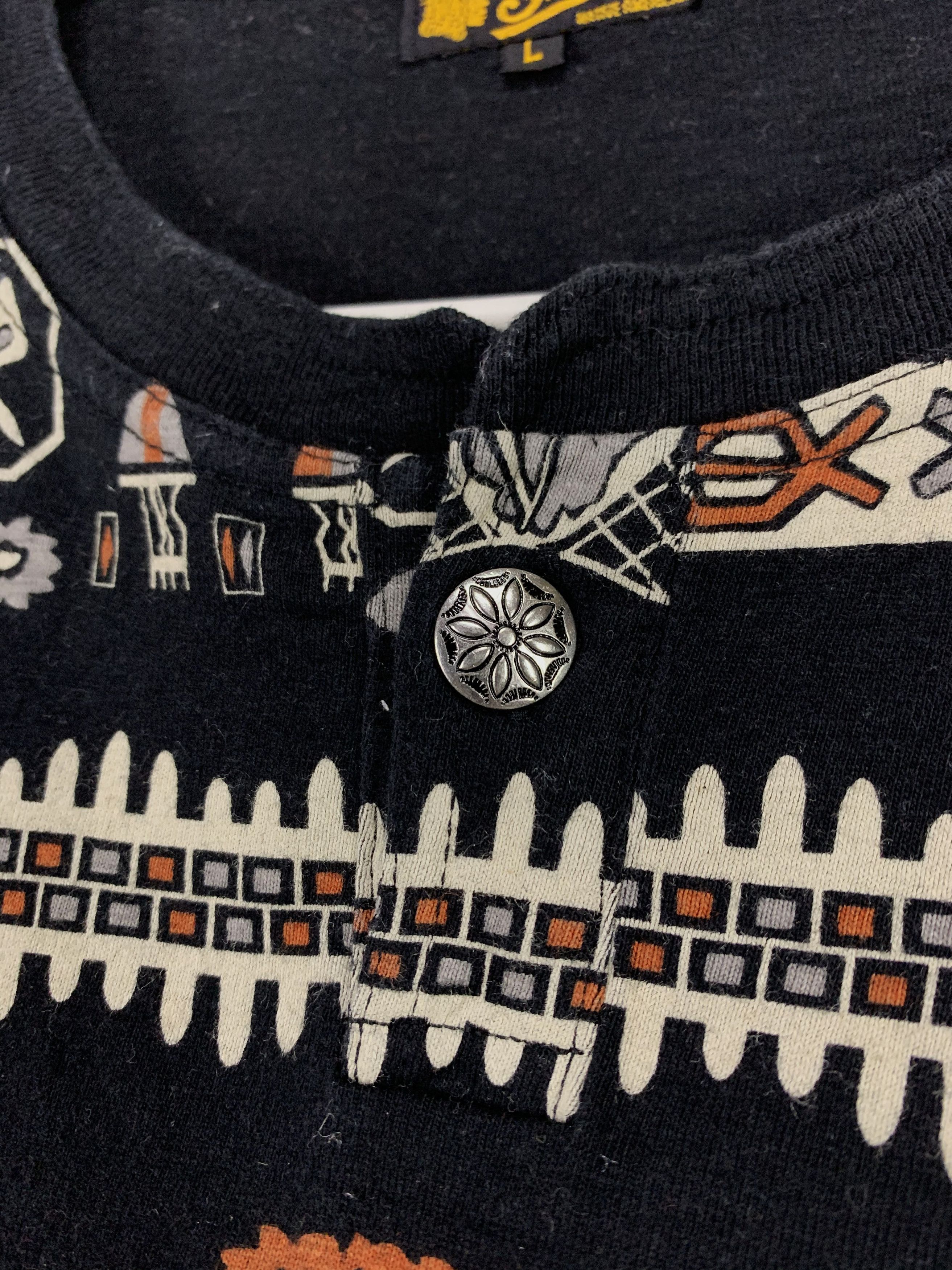 Indian Motorcycle × Toyo Enterprises Indian motorcycles native art allover print tshirt Size US L / EU 52-54 / 3 - 5 Thumbnail