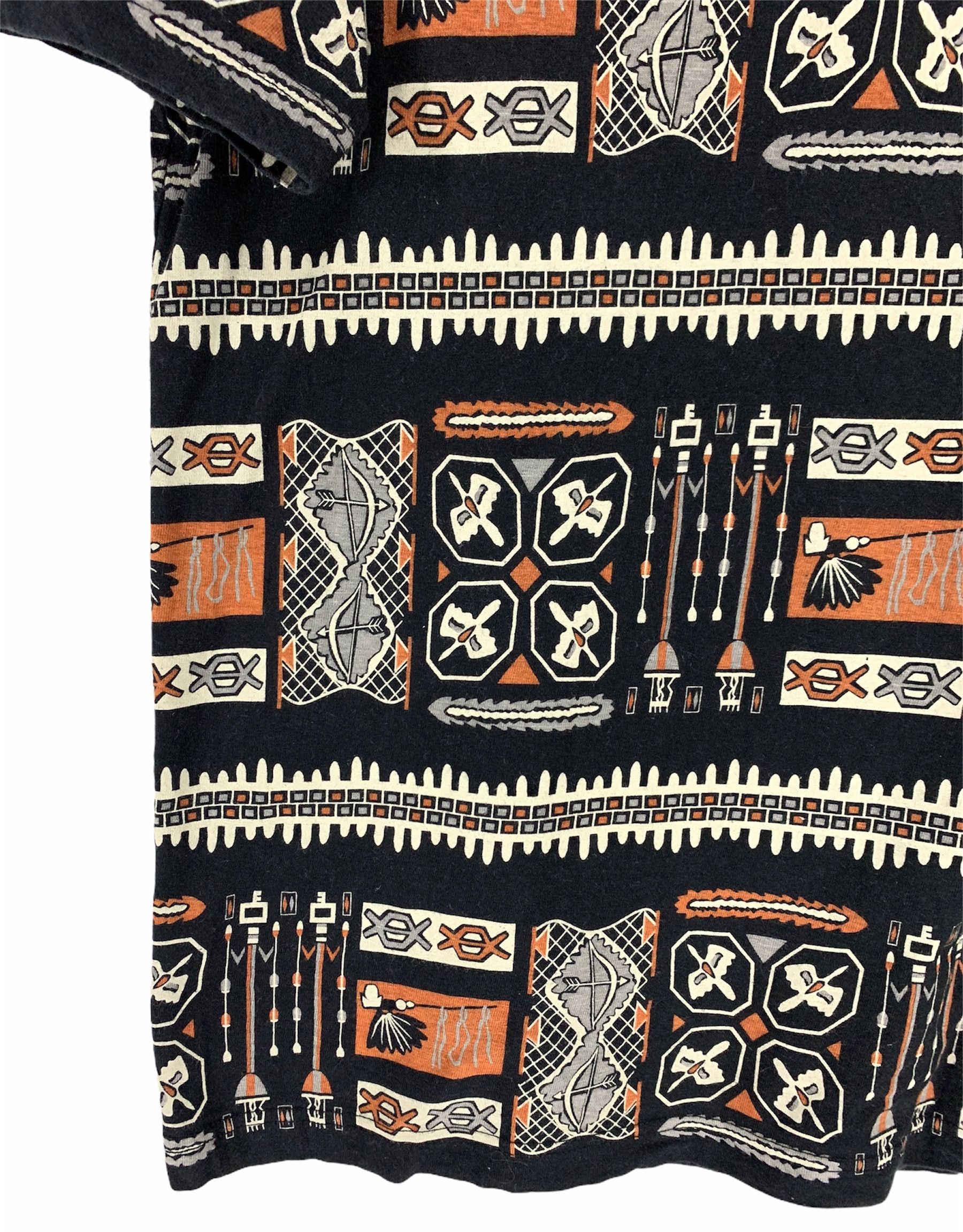 Indian Motorcycle × Toyo Enterprises Indian motorcycles native art allover print tshirt Size US L / EU 52-54 / 3 - 4 Thumbnail