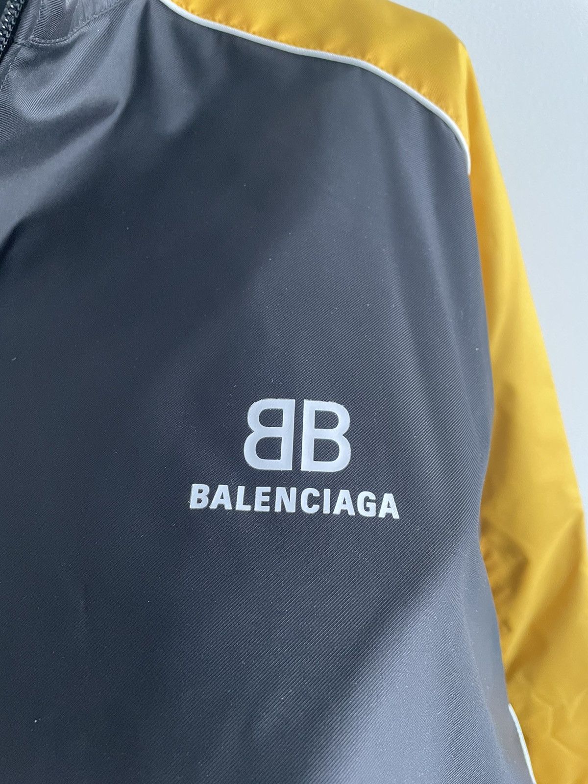 Balenciaga Limited Edition Runway $2k Brand NEW BB Logo Track Jacket Size US L / EU 52-54 / 3 - 22 Thumbnail