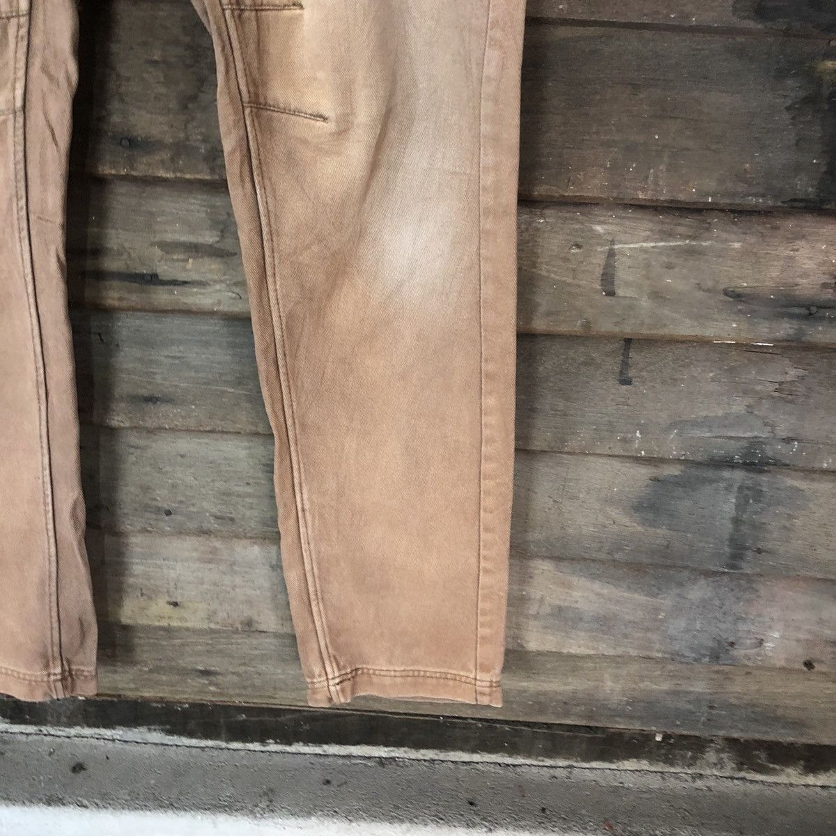 Russell Athletic × Vintage Rusell Athetic Brown faded Casual Pants #5696 Size US 33 - 9 Thumbnail