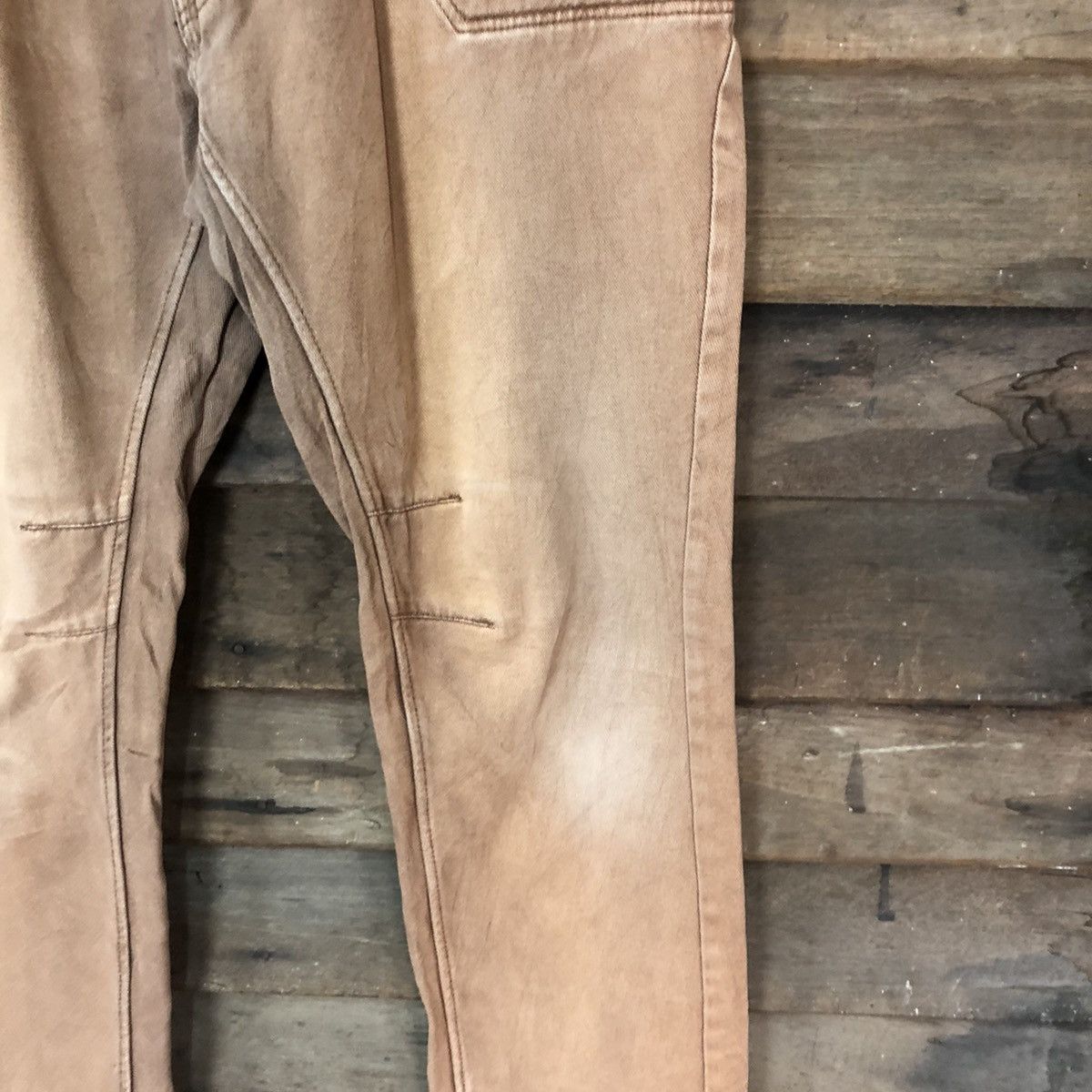 Russell Athletic × Vintage Rusell Athetic Brown faded Casual Pants #5696 Size US 33 - 7 Thumbnail