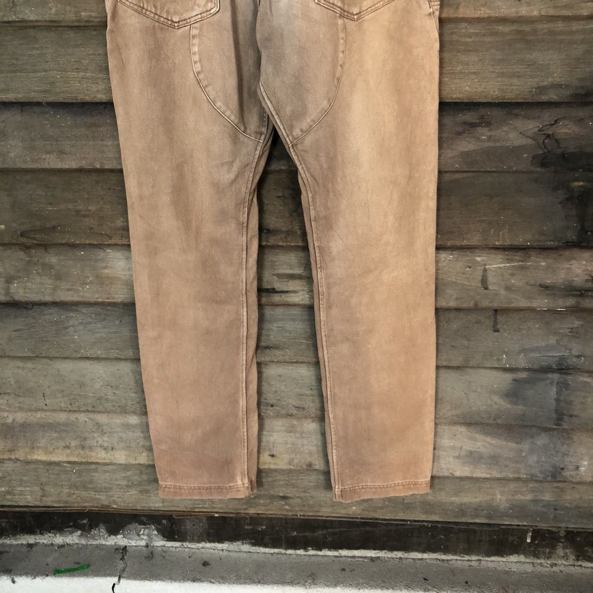 Russell Athletic × Vintage Rusell Athetic Brown faded Casual Pants #5696 Size US 33 - 13 Thumbnail