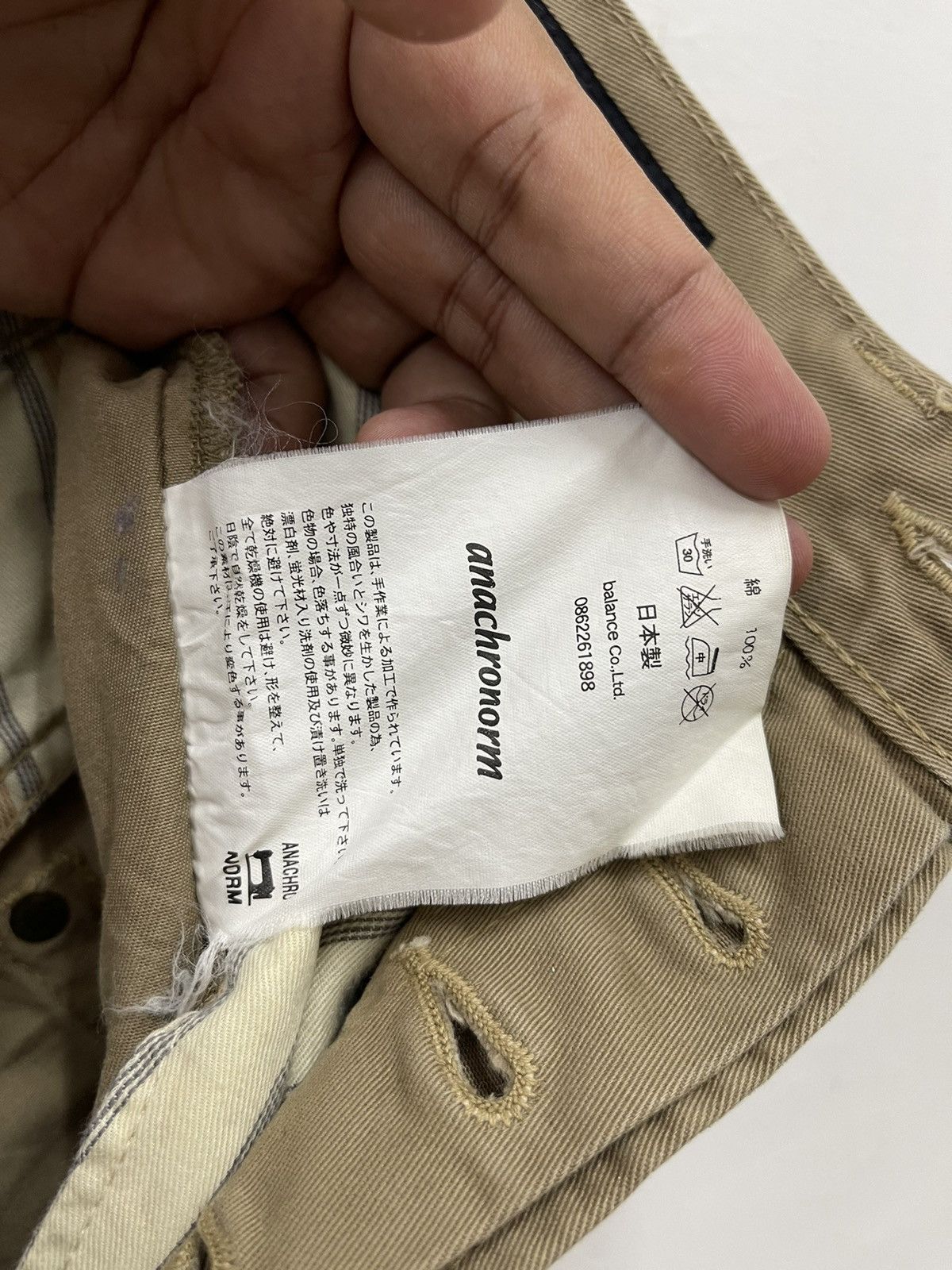 ANACHRONORM Rare Vintage ANACHRONORM Japan Pant Size US 30 / EU 46 - 12 Thumbnail