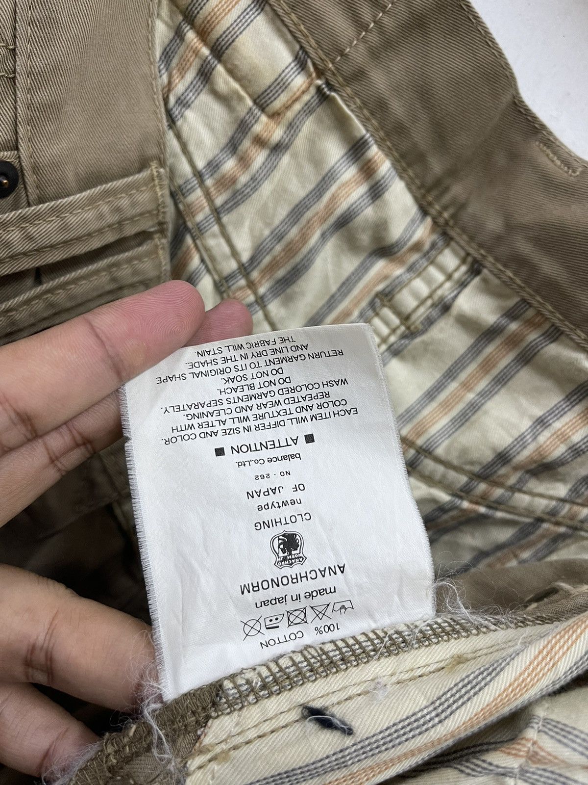 ANACHRONORM Rare Vintage ANACHRONORM Japan Pant Size US 30 / EU 46 - 11 Thumbnail
