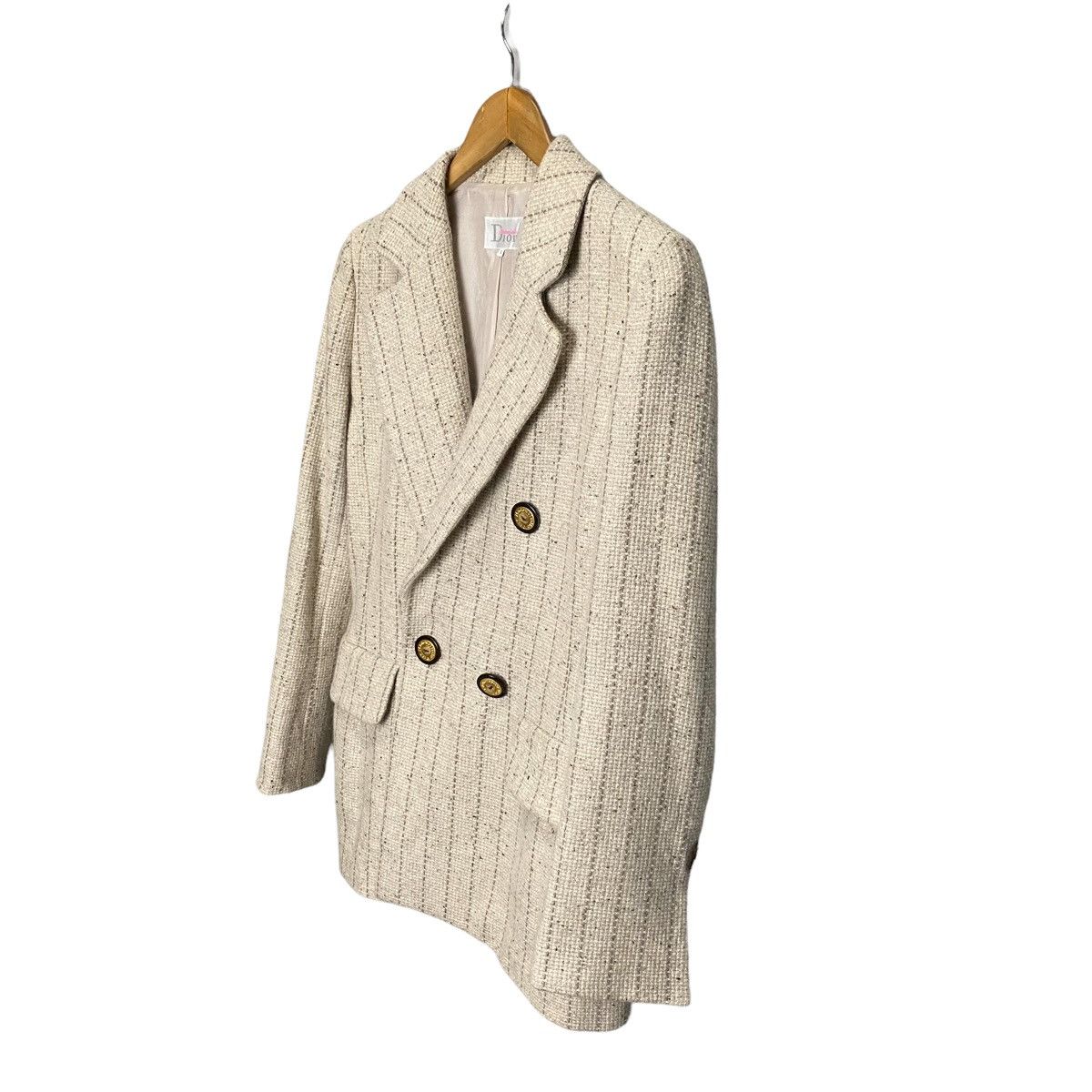 Christian Dior Monsieur × Dior Dior mademoiselle double breasted wool blazer jacket Size M / US 6-8 / IT 42-44 - 3 Thumbnail