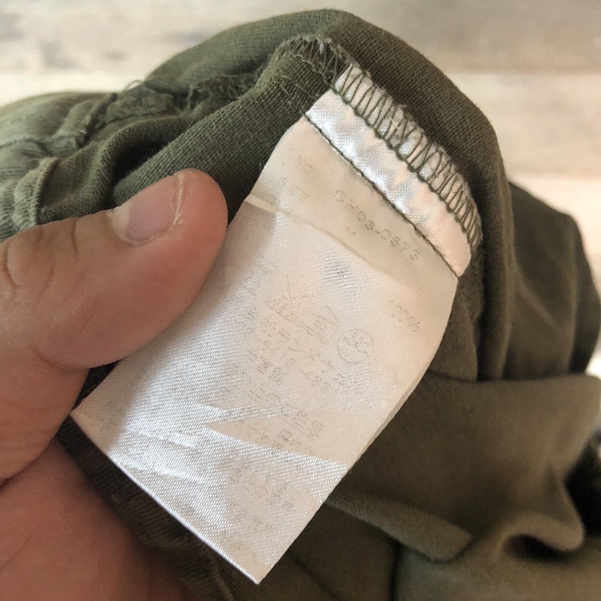 Chums Chums Green faded Straight Pants #c1154 Size US 31 - 13 Thumbnail