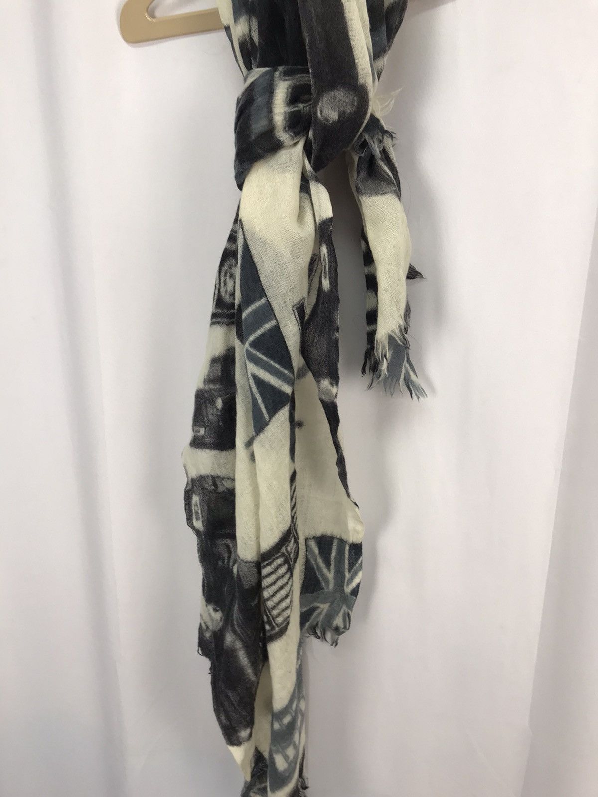 Other × Vintage Vintage gley urban wool printed scarf Size ONE SIZE - 6 Thumbnail