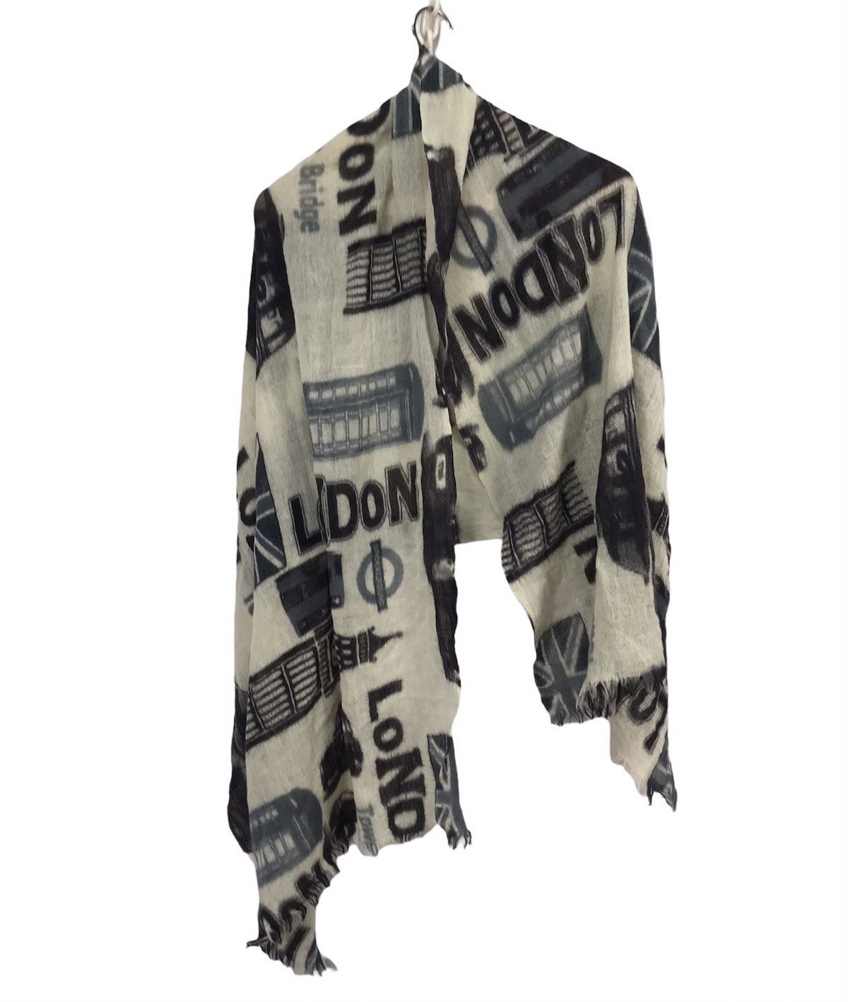 Other × Vintage Vintage gley urban wool printed scarf Size ONE SIZE - 2 Thumbnail