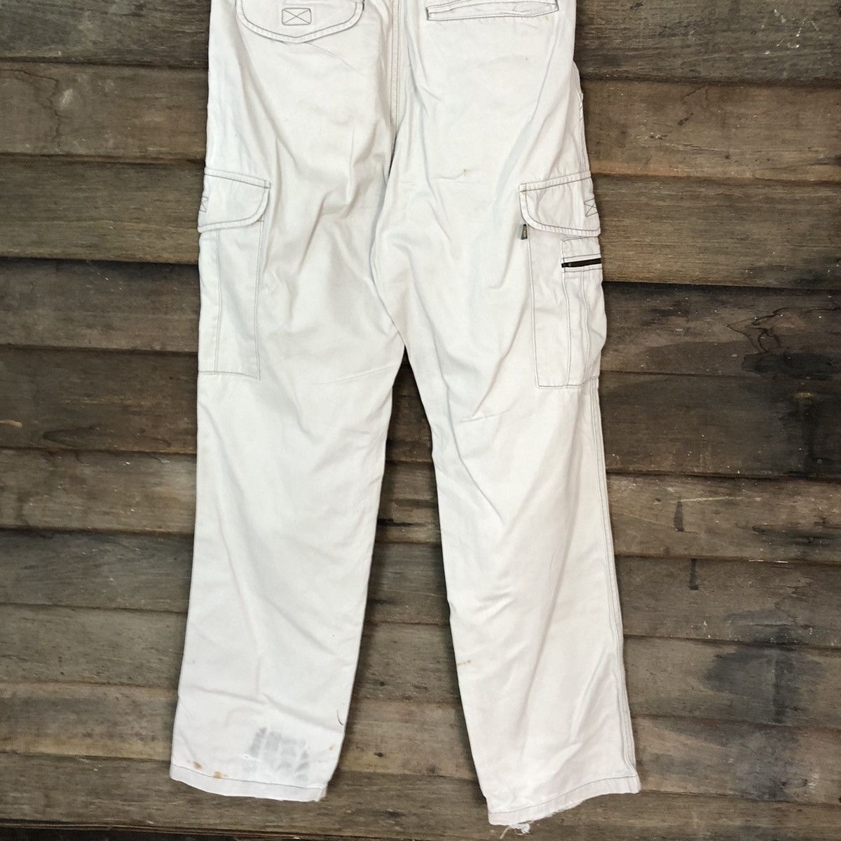 Japanese Brand Japanese Brand White tactical utility Cargo Pants #5686 Size US 28 / EU 44 - 13 Thumbnail