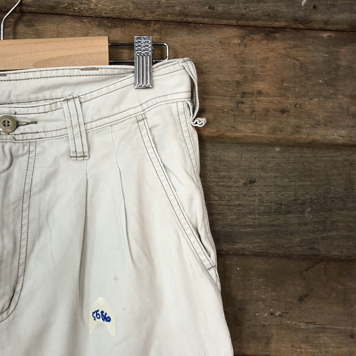 Japanese Brand Japanese Brand White tactical utility Cargo Pants #5686 Size US 28 / EU 44 - 5 Thumbnail