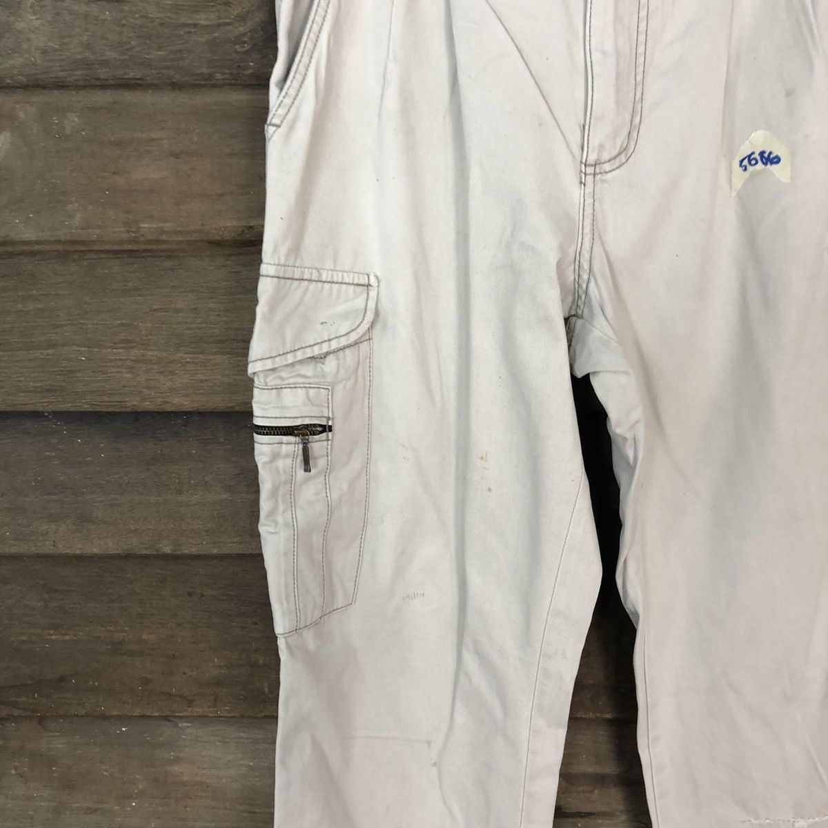 Japanese Brand Japanese Brand White tactical utility Cargo Pants #5686 Size US 28 / EU 44 - 6 Thumbnail