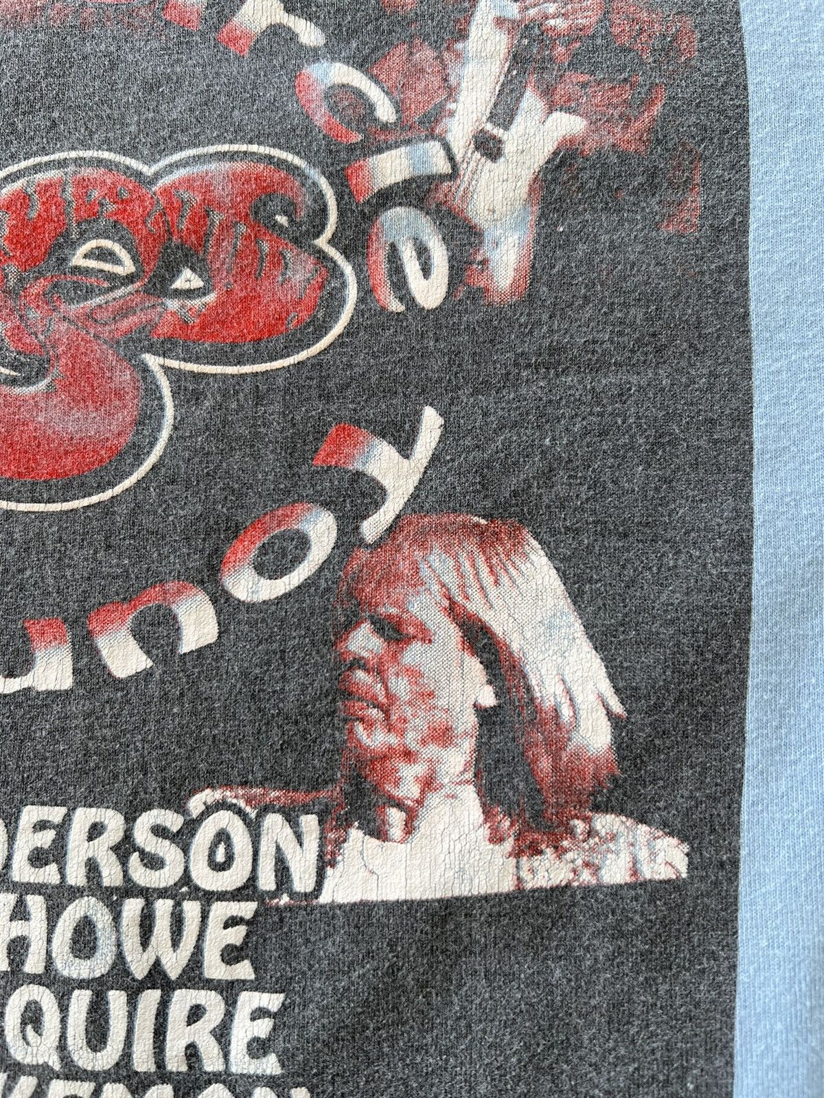 Band Tees Vintage 90s Yes Band The Full Circle Tour Blue Tee Size US L / EU 52-54 / 3 - 12 Thumbnail