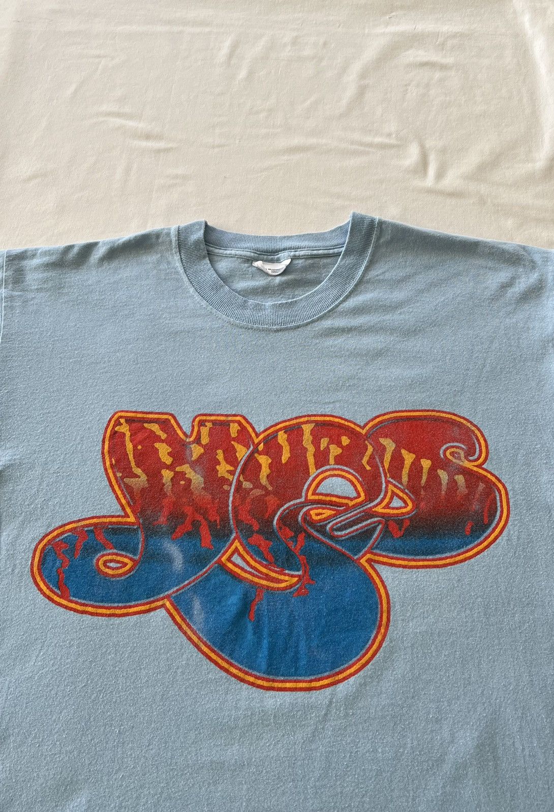 Band Tees Vintage 90s Yes Band The Full Circle Tour Blue Tee Size US L / EU 52-54 / 3 - 3 Thumbnail