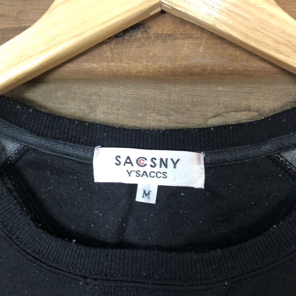 Y's Y'saccs yohji yamamoto vintage Black Sweatshirt #5708 Size US S / EU 44-46 / 1 - 8 Thumbnail