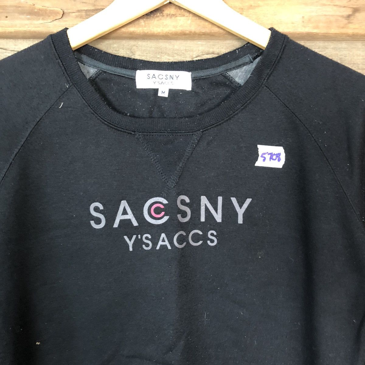 Y's Y'saccs yohji yamamoto vintage Black Sweatshirt #5708 Size US S / EU 44-46 / 1 - 6 Thumbnail