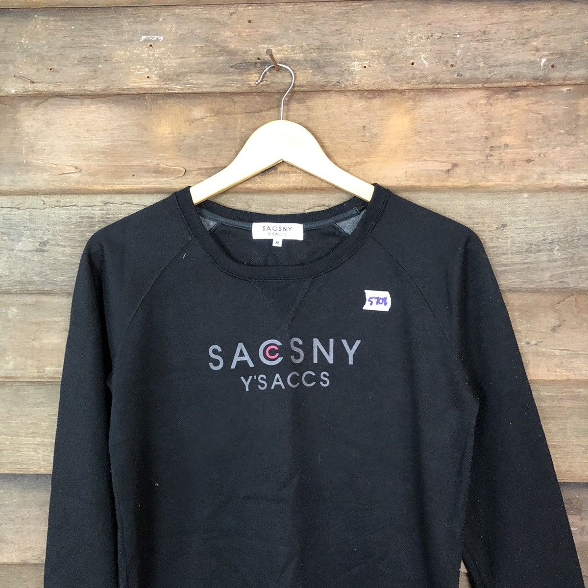 Y's Y'saccs yohji yamamoto vintage Black Sweatshirt #5708 Size US S / EU 44-46 / 1 - 2 Thumbnail
