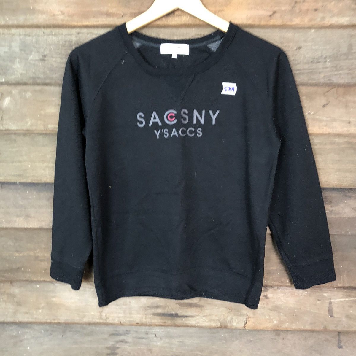 Y's Y'saccs yohji yamamoto vintage Black Sweatshirt #5708 Size US S / EU 44-46 / 1 - 3 Thumbnail