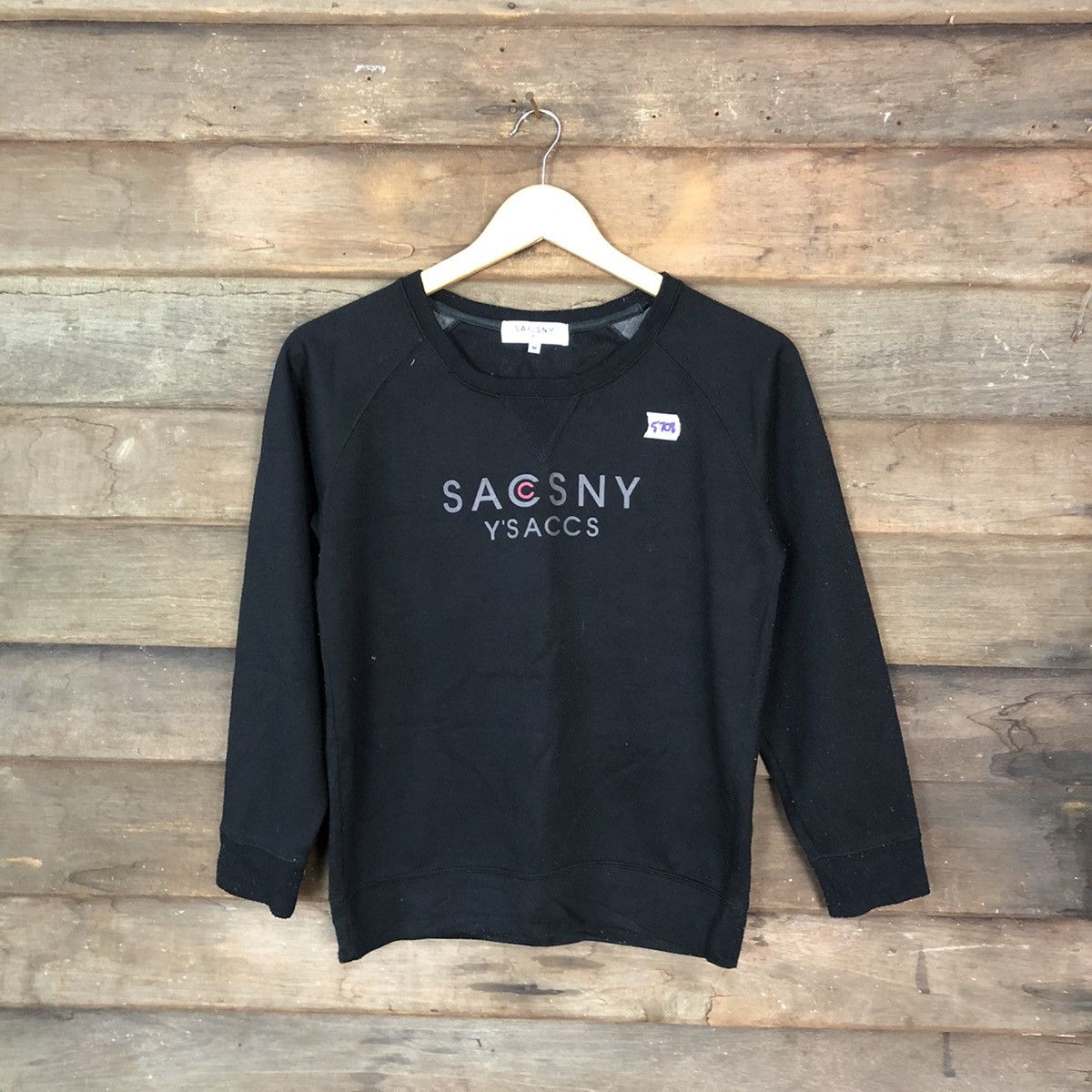 Y's Y'saccs yohji yamamoto vintage Black Sweatshirt #5708 Size US S / EU 44-46 / 1 - 1 Thumbnail