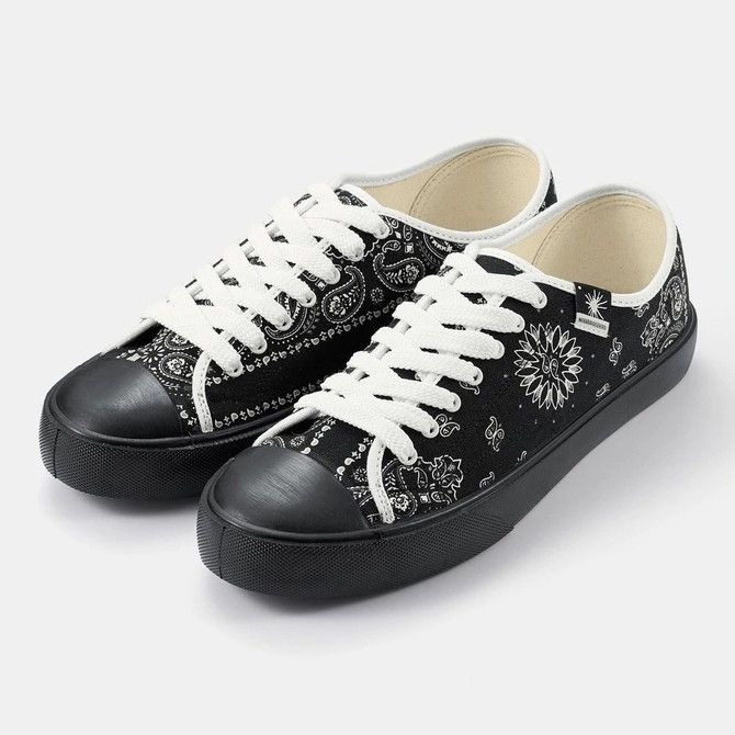Maison MIHARA YASUHIRO MiharaYasuhiro X G.u paisleys low cut sneaker Size US 6 / EU 39 - 1 Thumbnail
