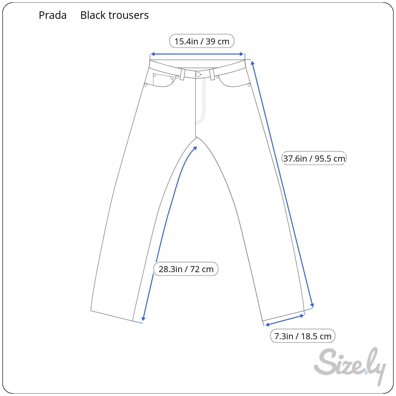 Prada ⚡️QUICK SALE⚡️2014 Prada Black Trousers Pants Size US 30 / EU 46 - 7 Thumbnail