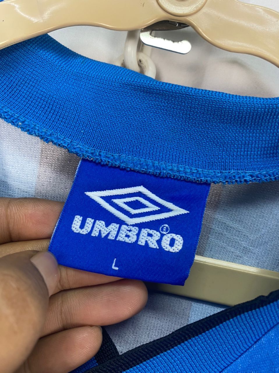 Umbro × Vintage Vintage soccer jersey shirt by umbro Size US L / EU 52-54 / 3 - 3 Thumbnail