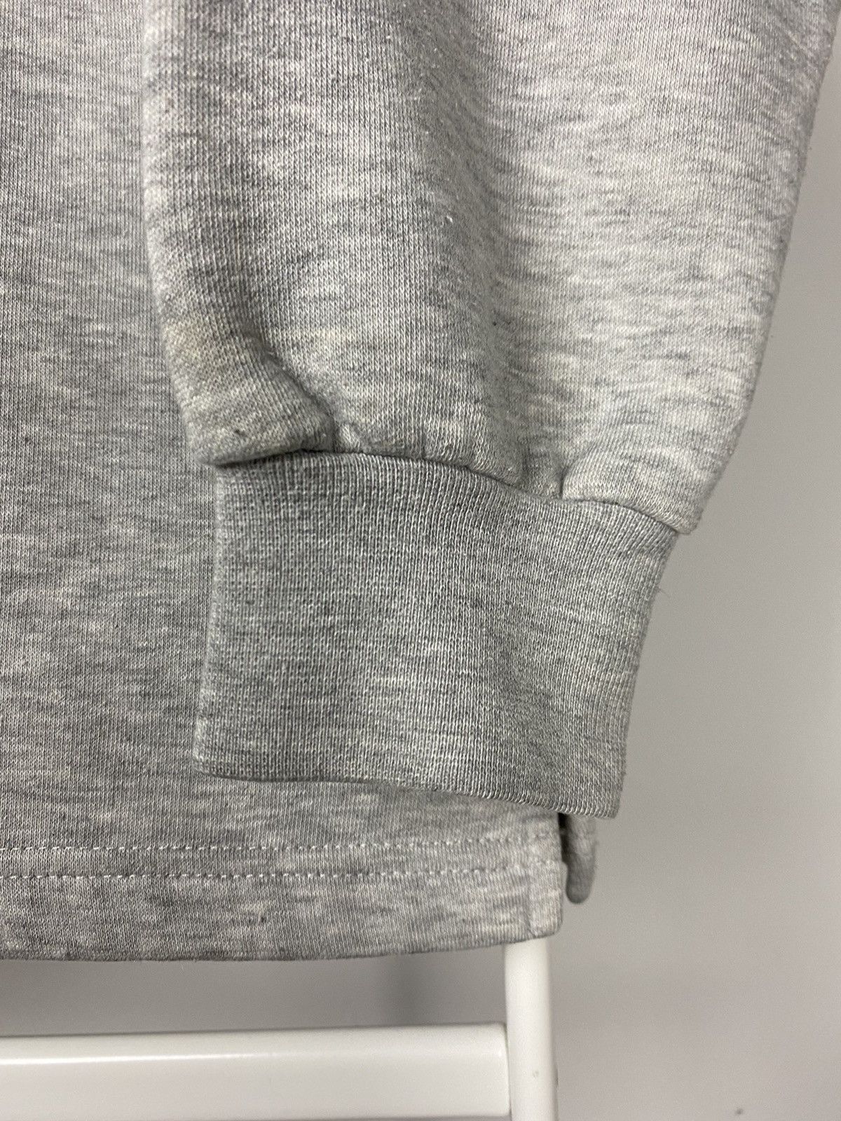 Nike × Vintage Nike vintage grey spell out center swoosh sweatshirt white Size US S / EU 44-46 / 1 - 5 Thumbnail