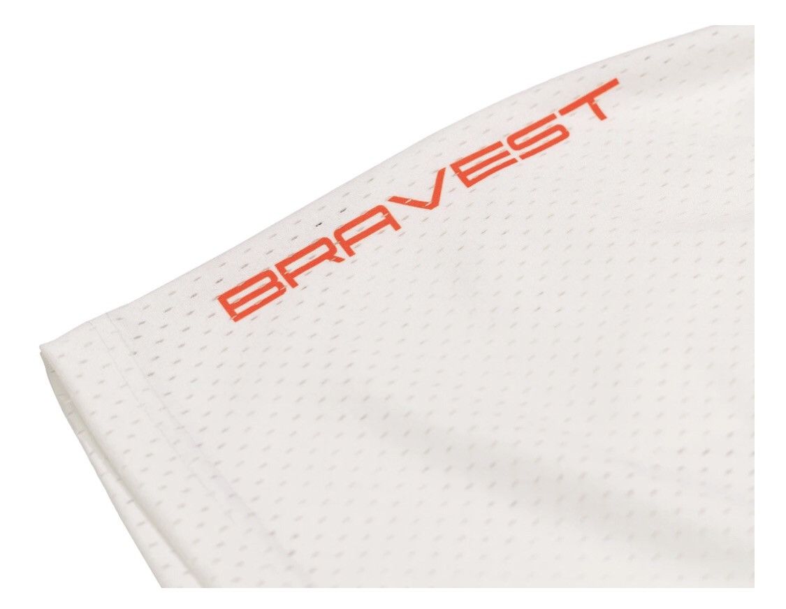 Bravest Studios Bravest Studios Racing Shorts Cream Large Size US 34 / EU 50 - 2 Thumbnail