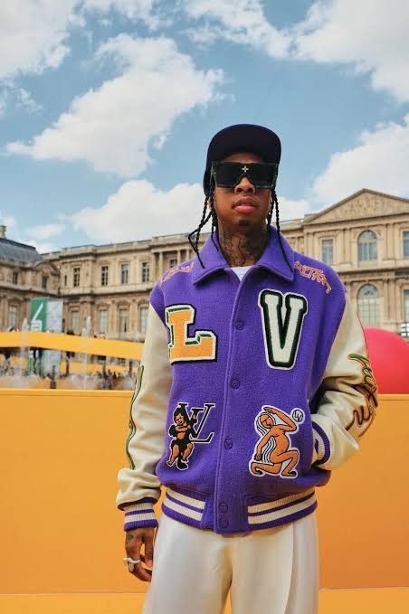 Louis Vuitton × Virgil Abloh LOUIS VUITTON 22AW VIRGIL ABLOH VARSITY JACKET WITH KEYCHAIN Size US M / EU 48-50 / 2 - 22 Thumbnail