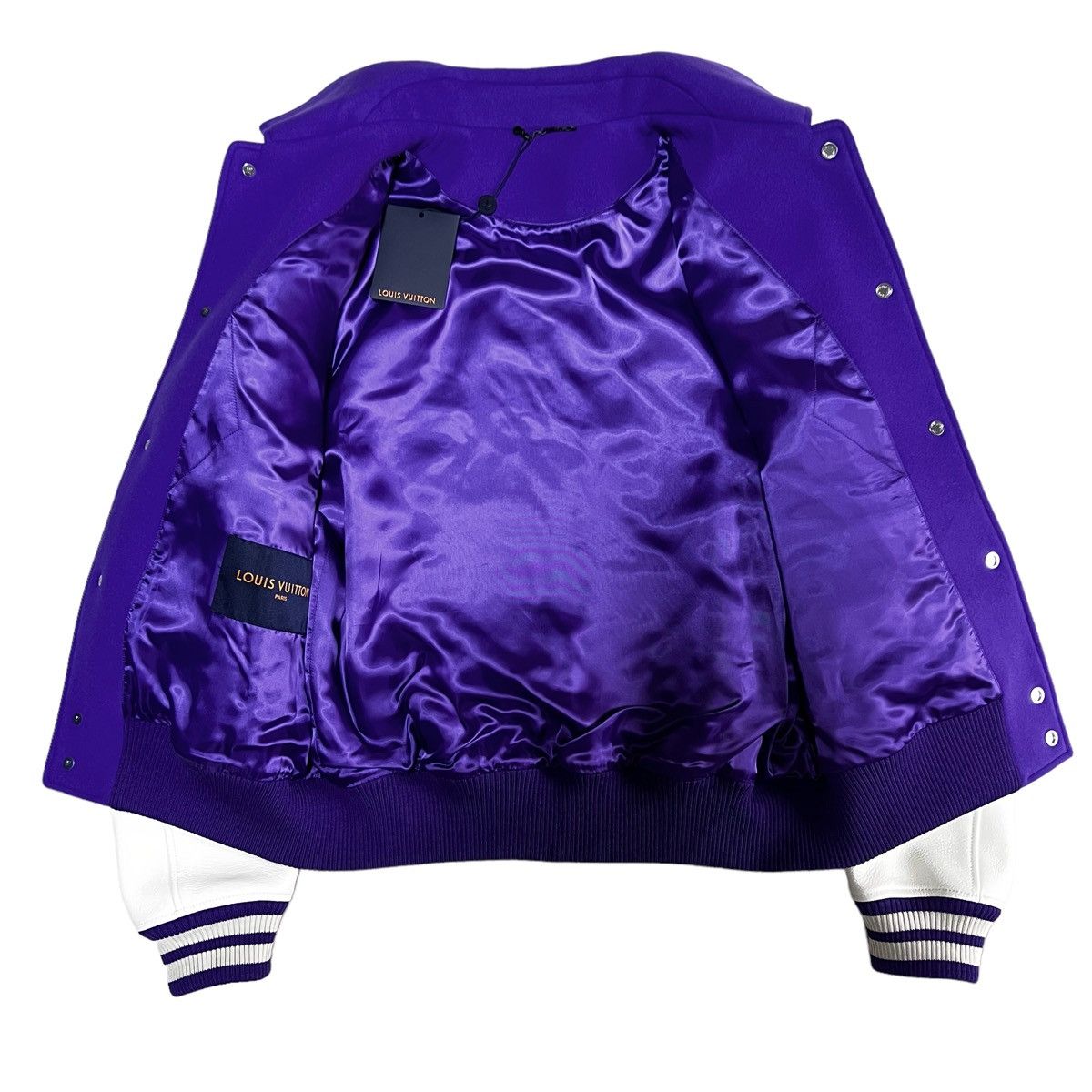 Louis Vuitton × Virgil Abloh LOUIS VUITTON 22AW VIRGIL ABLOH VARSITY JACKET WITH KEYCHAIN Size US M / EU 48-50 / 2 - 10 Thumbnail