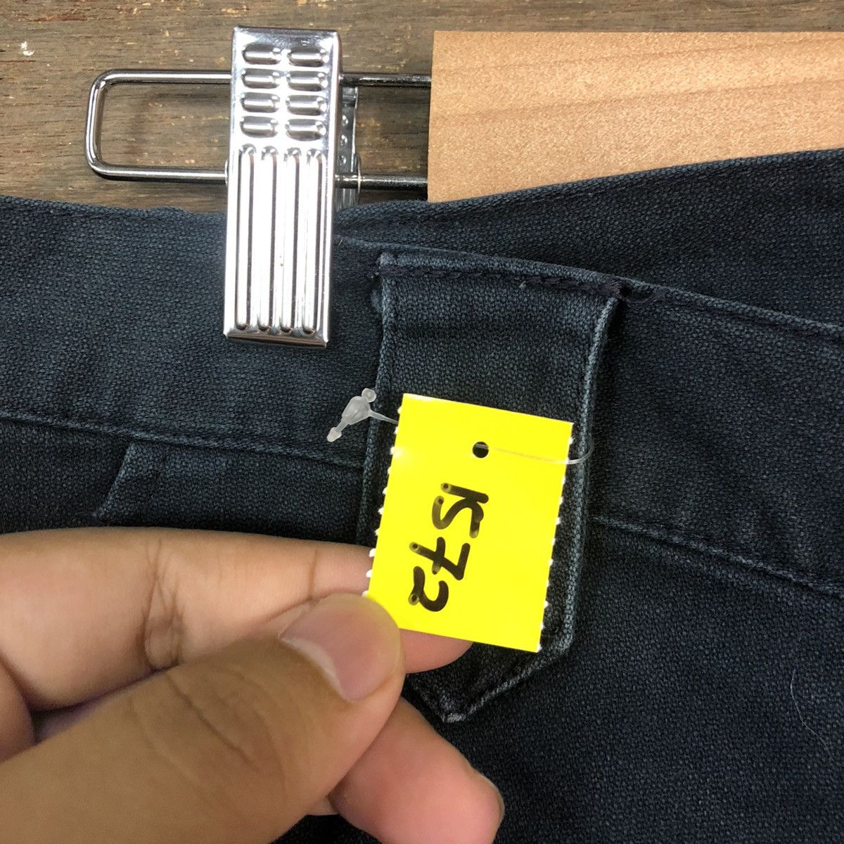 Japanese Brand DLL Japan Dark Blue Cargo Multipocket Pants #1572 Size US 30 / EU 46 - 6 Thumbnail