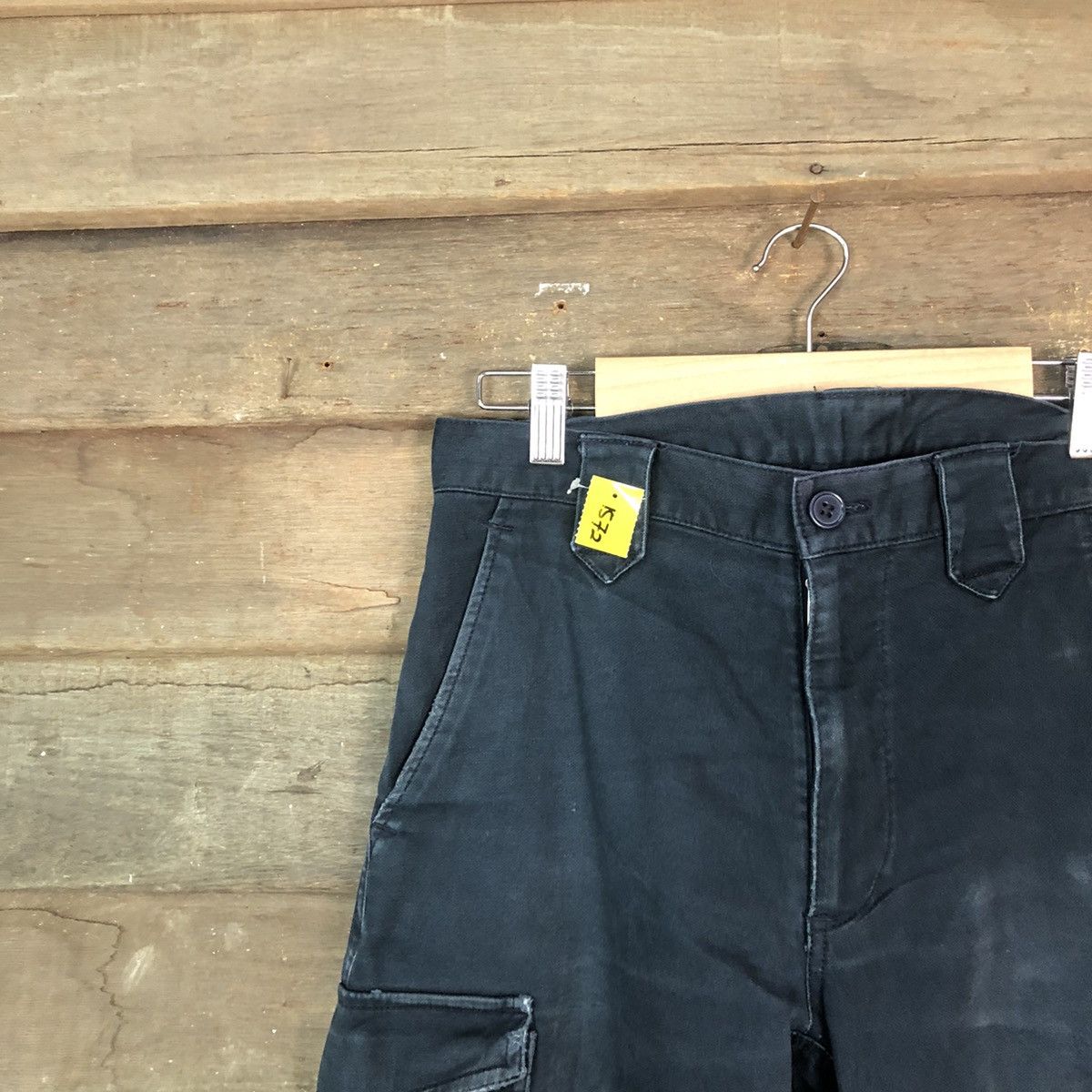 Japanese Brand DLL Japan Dark Blue Cargo Multipocket Pants #1572 Size US 30 / EU 46 - 7 Thumbnail