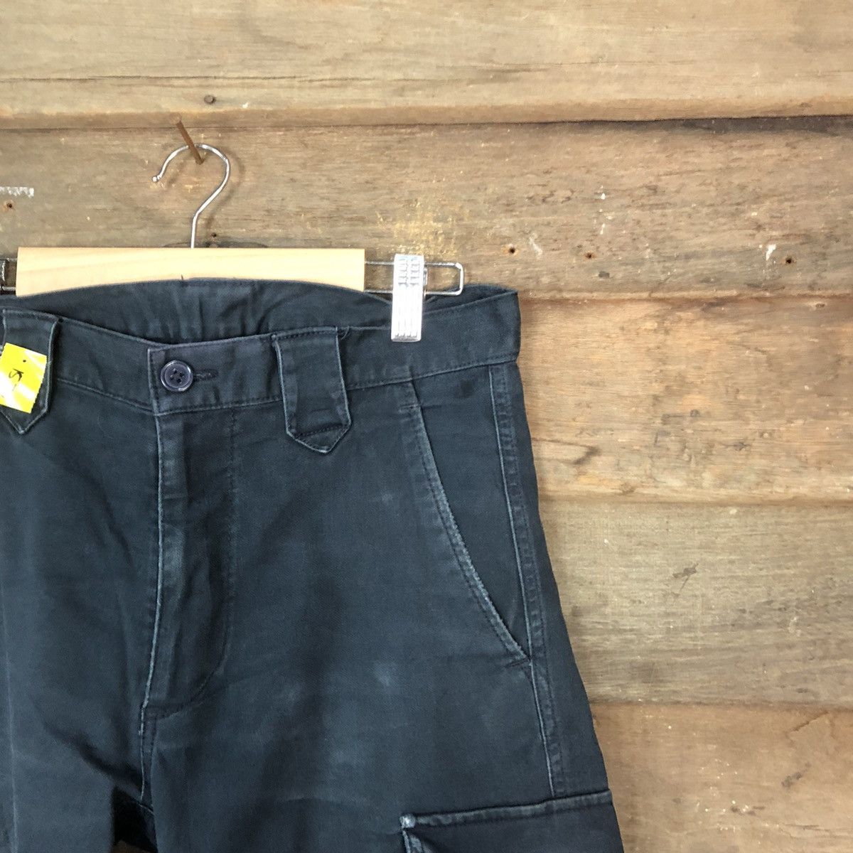 Japanese Brand DLL Japan Dark Blue Cargo Multipocket Pants #1572 Size US 30 / EU 46 - 8 Thumbnail