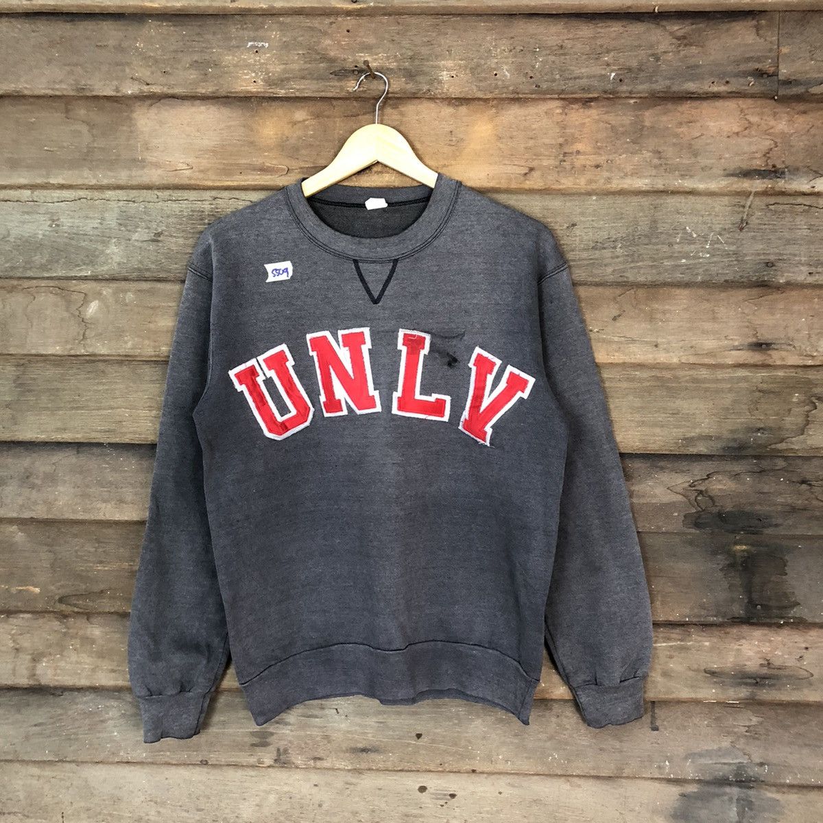UNLV vintage Grey Faded Sweatshirt #5509