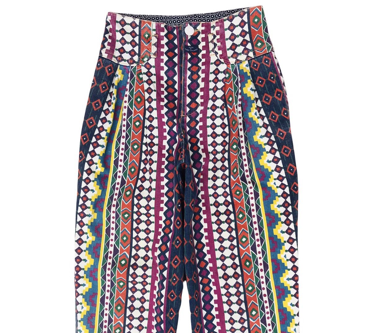 Marc by Marc Jacobs Rare Marc Jacobs fullprint multicolor art abstract jean Size US 27 - 3 Thumbnail