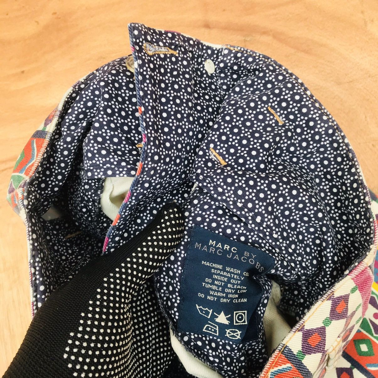 Marc by Marc Jacobs Rare Marc Jacobs fullprint multicolor art abstract jean Size US 27 - 9 Thumbnail
