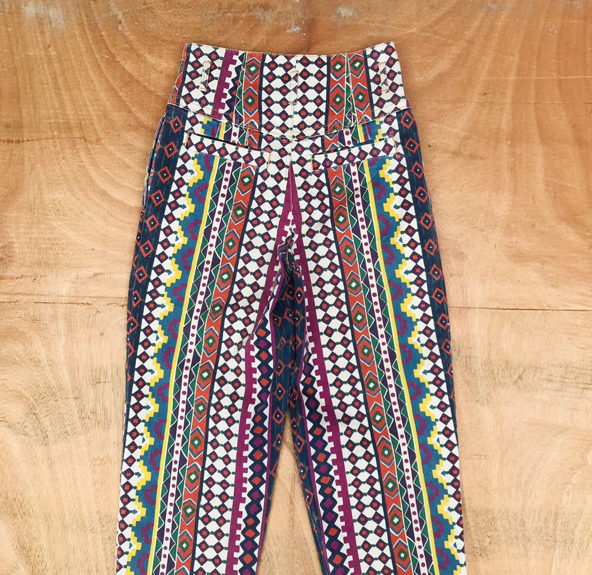 Marc by Marc Jacobs Rare Marc Jacobs fullprint multicolor art abstract jean Size US 27 - 12 Thumbnail