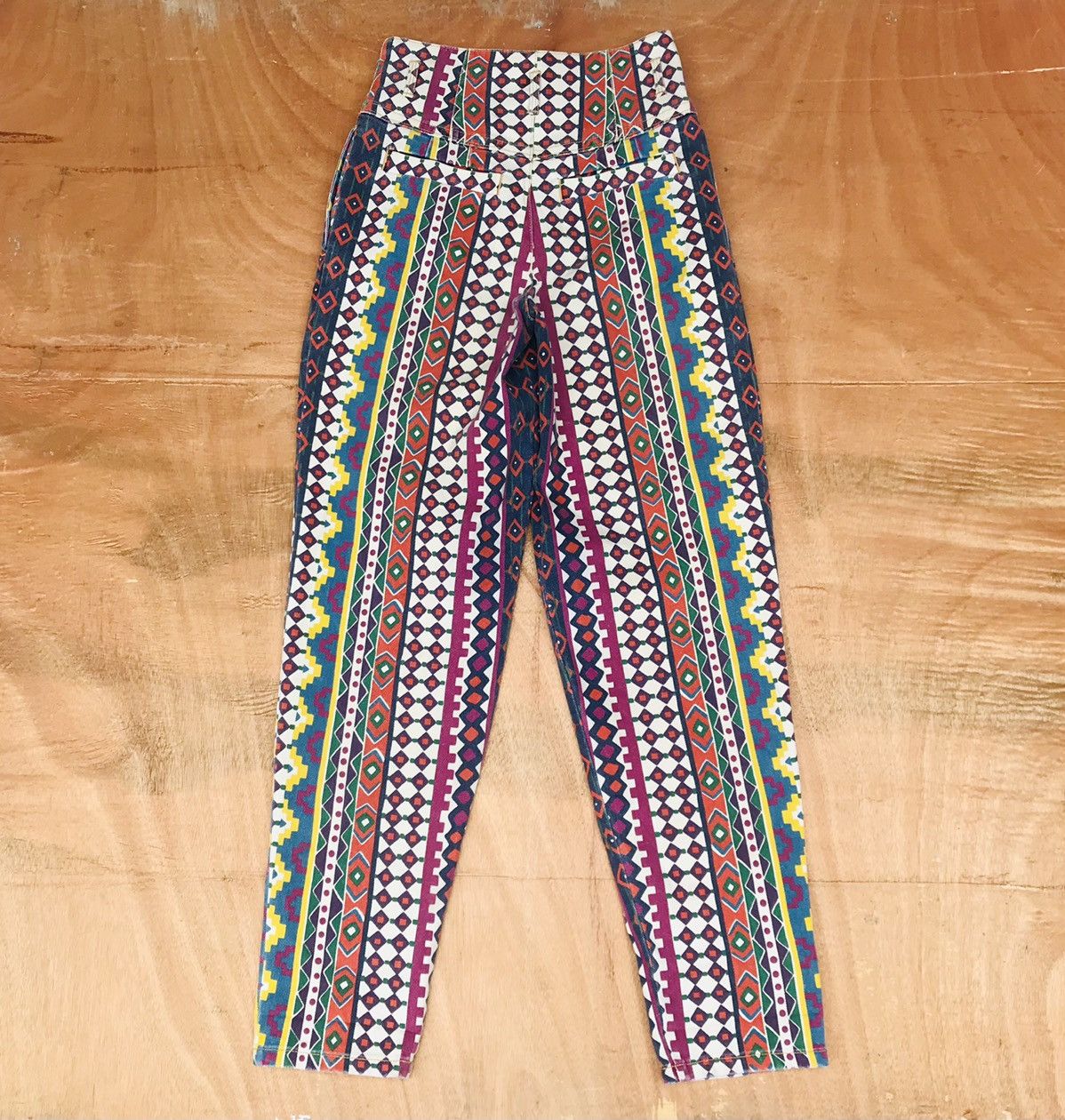Marc by Marc Jacobs Rare Marc Jacobs fullprint multicolor art abstract jean Size US 27 - 11 Thumbnail