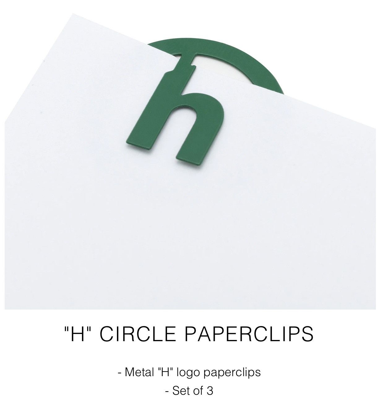 HIDDEN Hidden NY “H” Paper Clips Size ONE SIZE - 1 Thumbnail