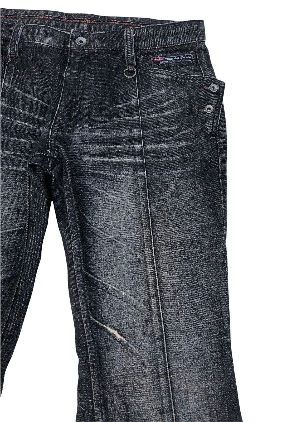 Nicole Club Japanese Nicole For Men Flare Jeans Size US 32 / EU 48 - 6 Thumbnail
