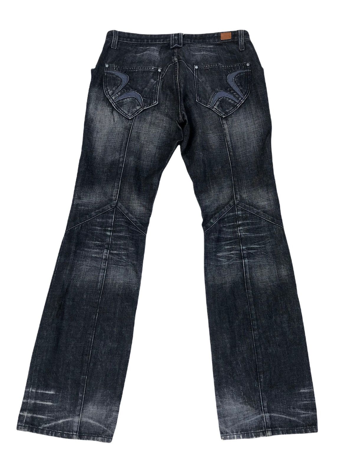 Nicole Club Japanese Nicole For Men Flare Jeans Size US 32 / EU 48 - 2 Thumbnail