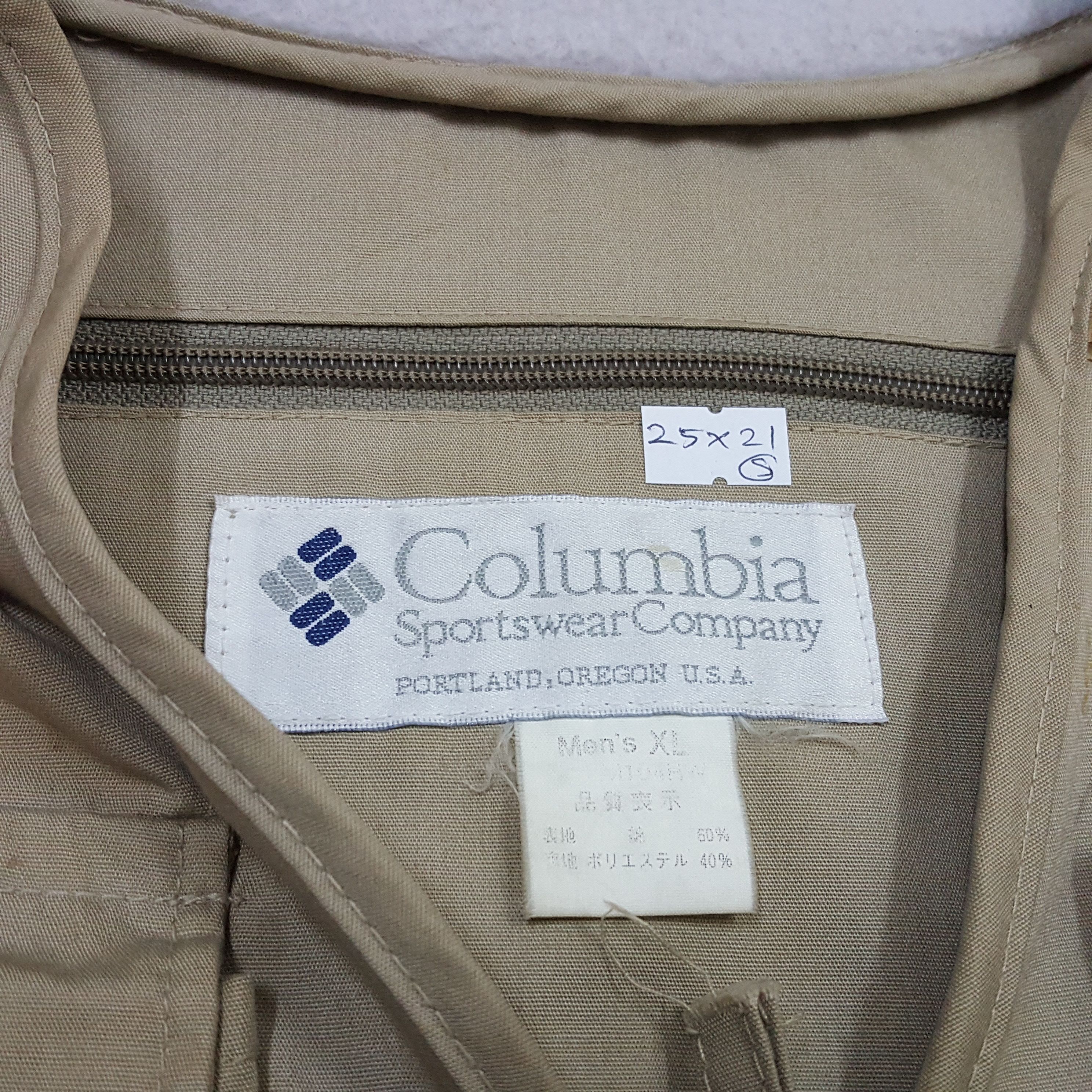 Columbia × Vintage Vintage Colombia PFG Performance Fishing Gear vests Size 38L - 5 Thumbnail