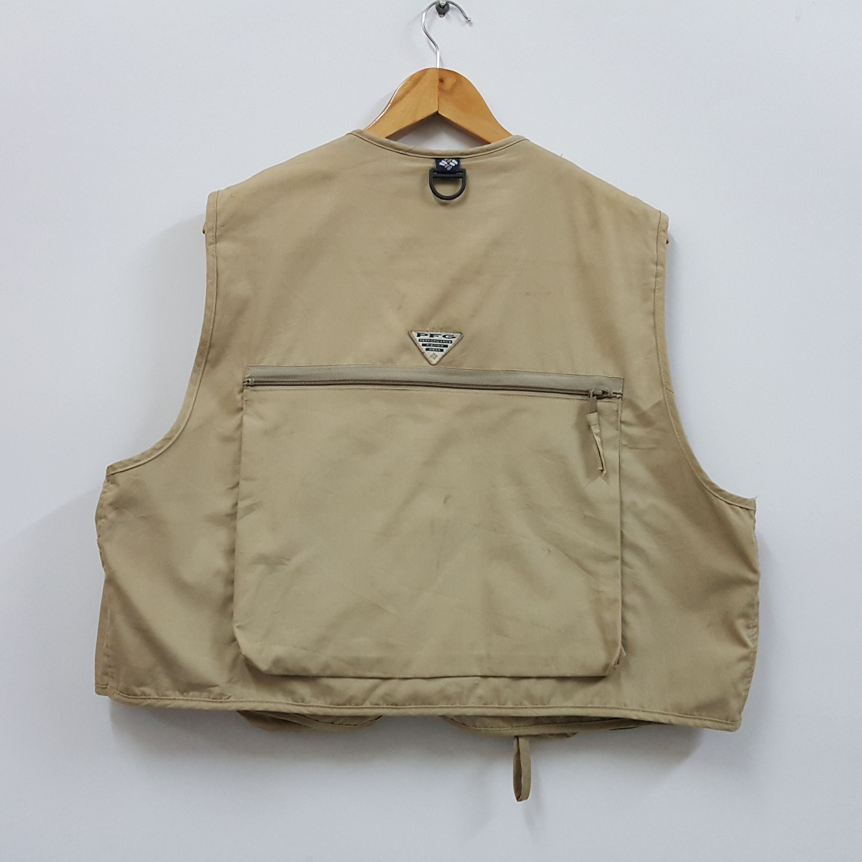 Columbia × Vintage Vintage Colombia PFG Performance Fishing Gear vests Size 38L - 2 Thumbnail