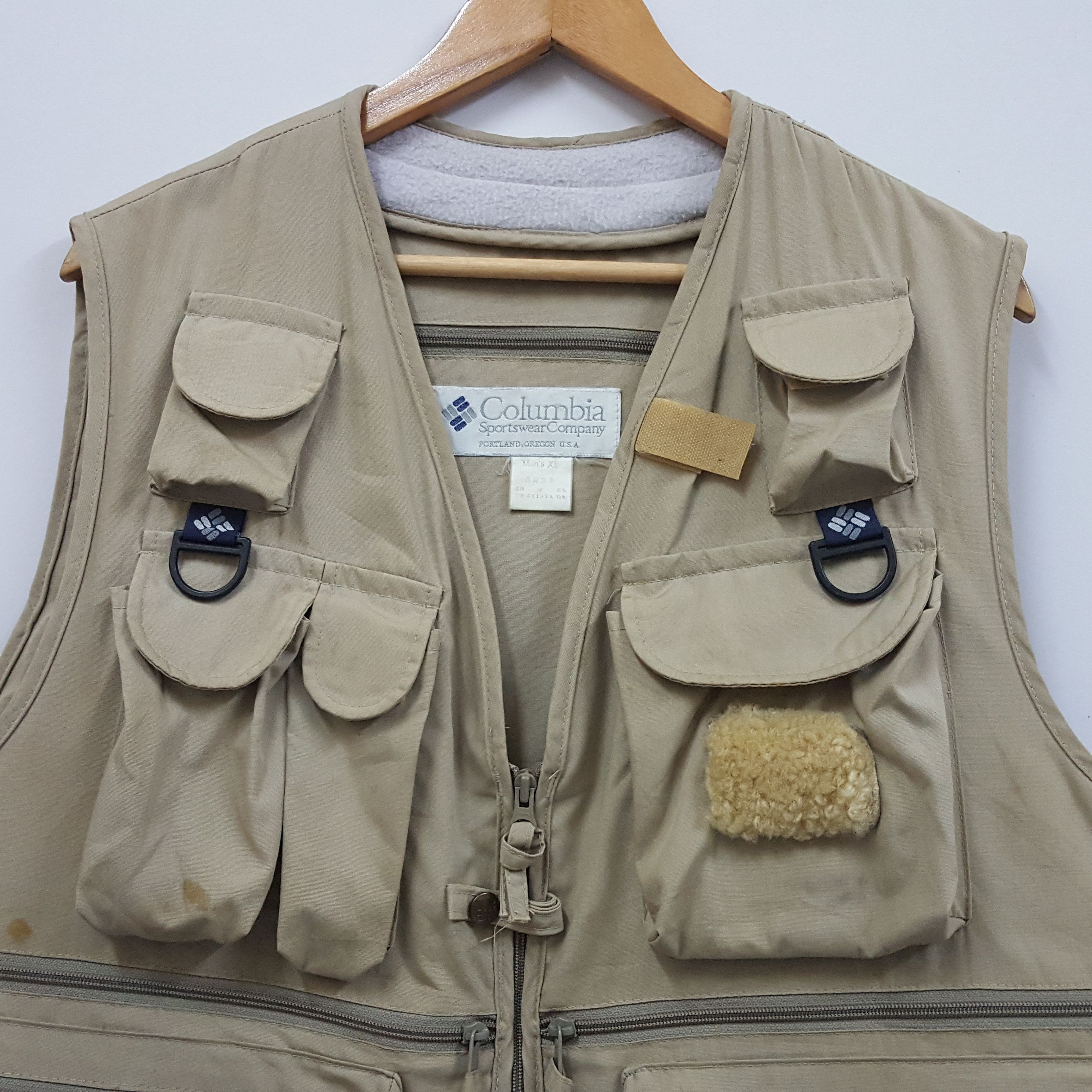 Columbia × Vintage Vintage Colombia PFG Performance Fishing Gear vests Size 38L - 9 Thumbnail