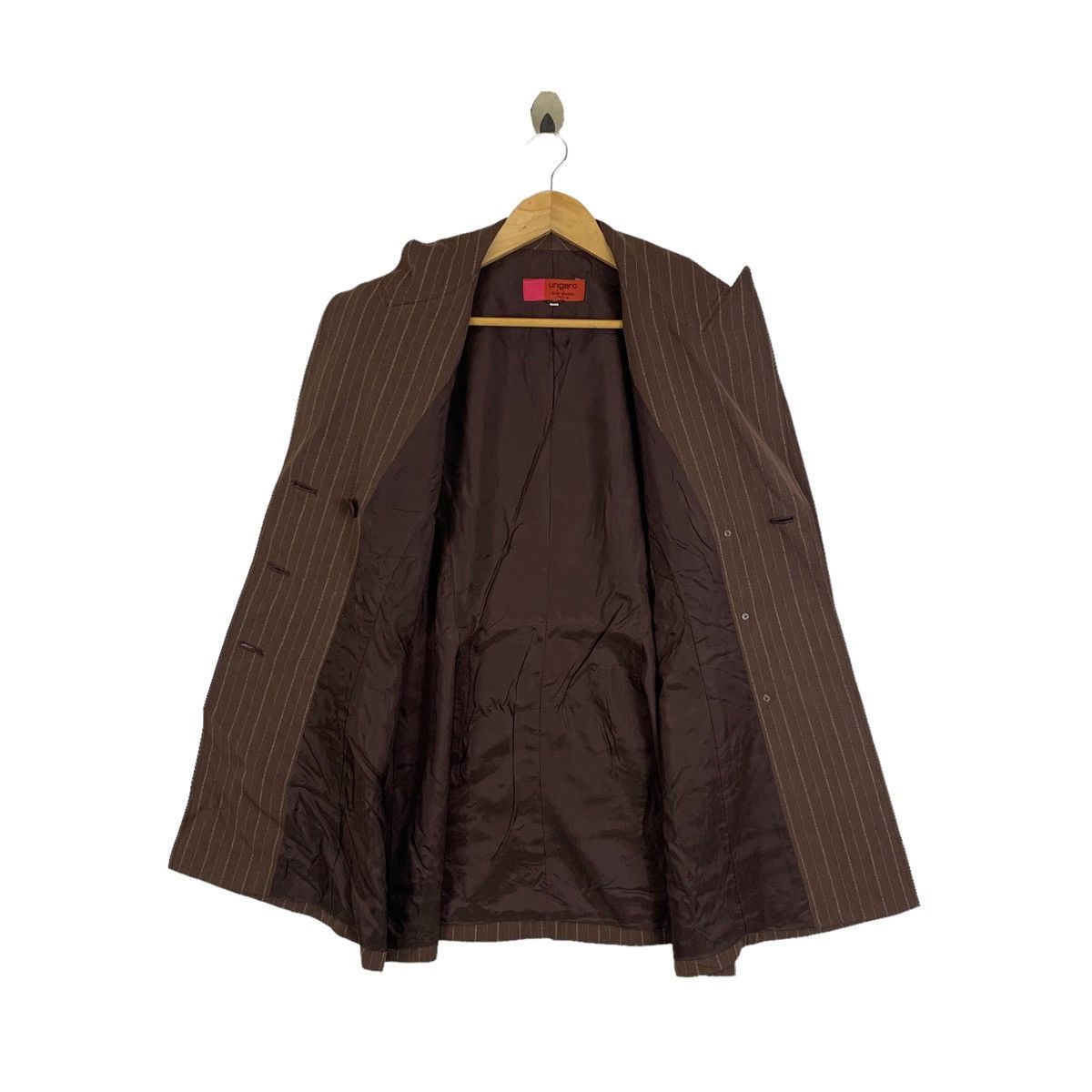 Designer × Vintage UNGARO Solo Donna Paris Fashion Designer Blazer Coat Jacket Size M / US 6-8 / IT 42-44 - 3 Thumbnail