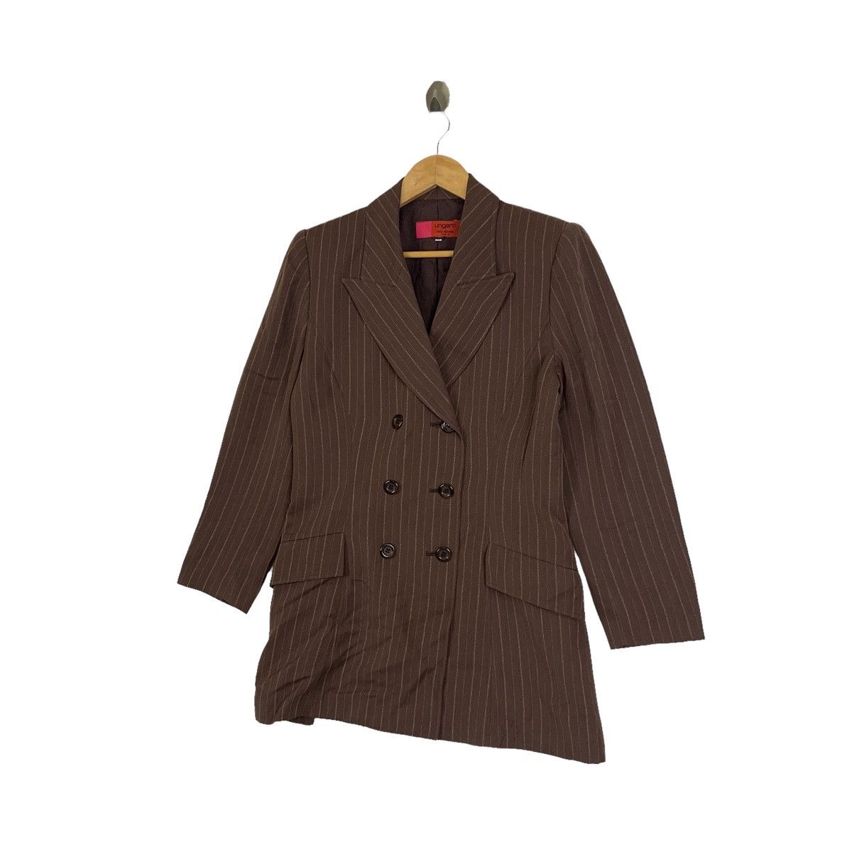 Designer × Vintage UNGARO Solo Donna Paris Fashion Designer Blazer Coat Jacket Size M / US 6-8 / IT 42-44 - 4 Thumbnail