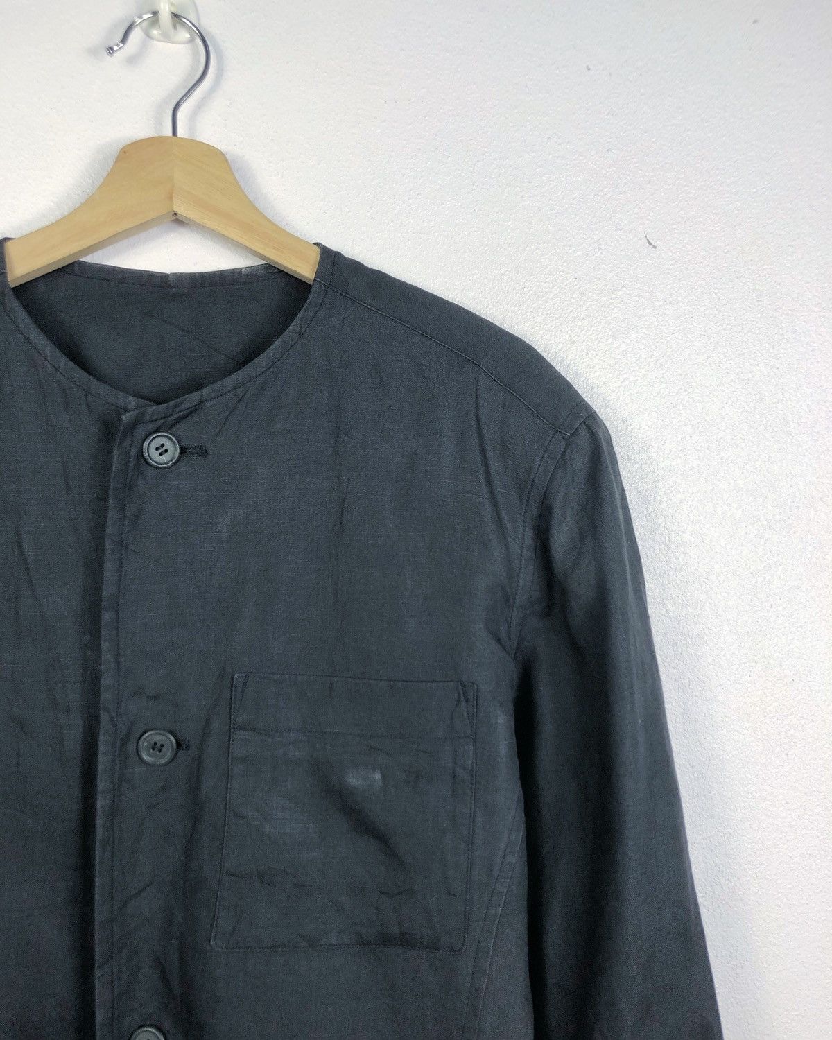 Issey Miyake Rare Vintage Issey Miyake Men Button Light Jacket Size US M / EU 48-50 / 2 - 4 Thumbnail