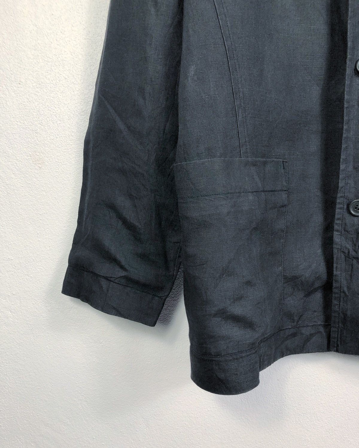 Issey Miyake Rare Vintage Issey Miyake Men Button Light Jacket Size US M / EU 48-50 / 2 - 6 Thumbnail