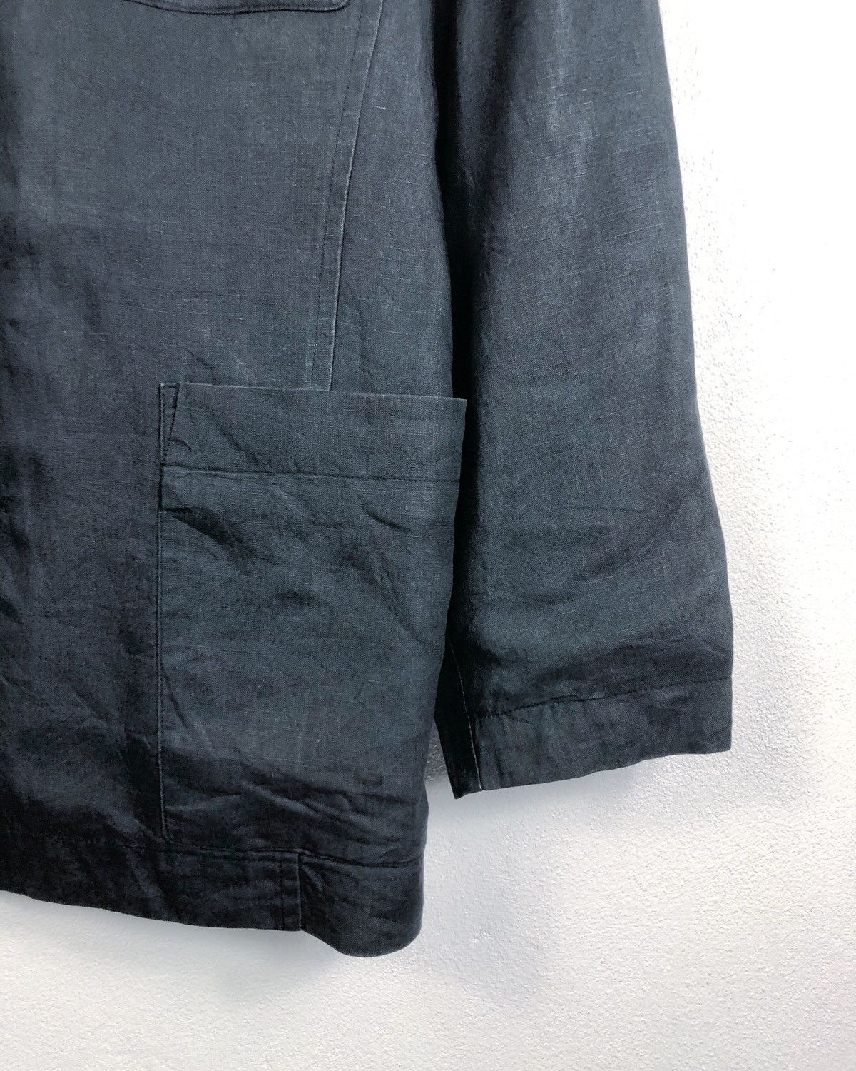 Issey Miyake Rare Vintage Issey Miyake Men Button Light Jacket Size US M / EU 48-50 / 2 - 7 Thumbnail